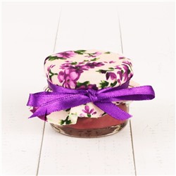 Свадебный комплимент Цветы фиолетовые с Ежевикой крем-мёд 35 гр.