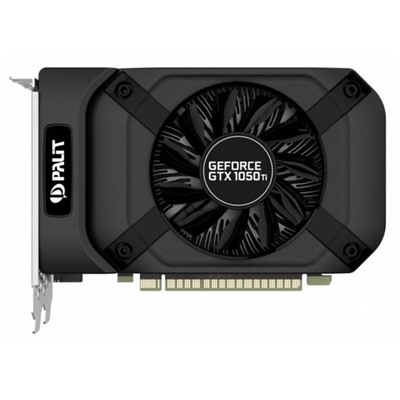 Видеокарта Palit GeForce GTX 1050TI StormX 4G,128bit,GDDR5,1290/7000,OEM