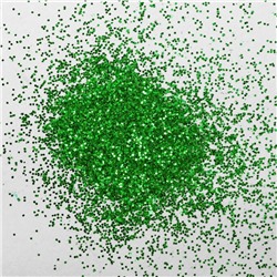 Наполнитель для шара «Блёстки», 0,4 мм, 500 г, цвет зелёный