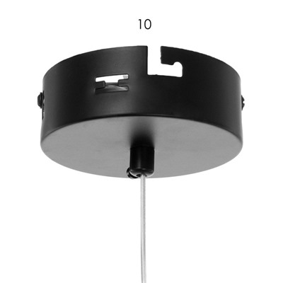 Светильник "Одетта" LED 3Вт черный 8х8х120 см.