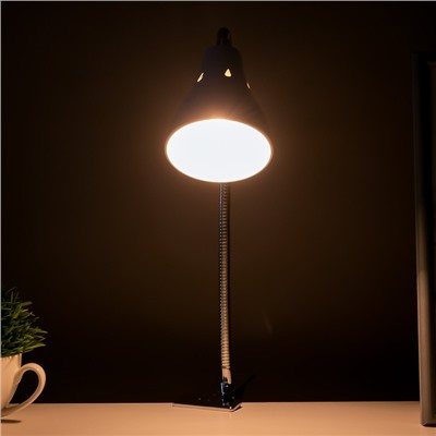 Настольная лампа 16670/1WT E27 40Вт белый 11х9х39 см
