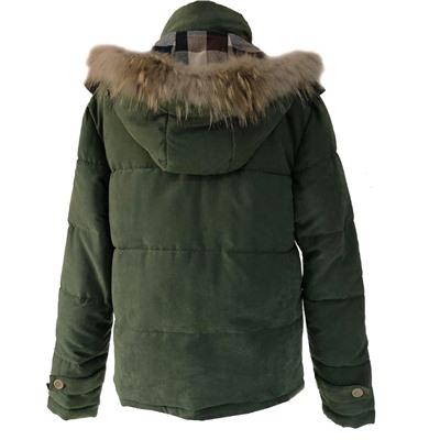Размер 50. Современная утепленная мужская куртка Adrian цвета Army Green.
