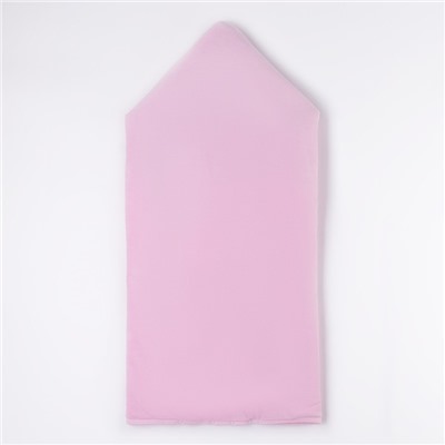 Конверт-плед, рост 68 см, цвет розовый К38