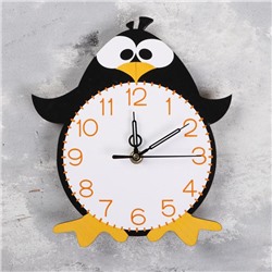 Часы настенные "Пингвин", плавный ход