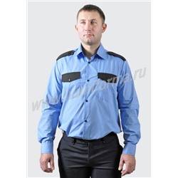Рубашка охранника дл. рукав мужская оптом