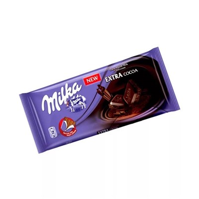 Шоколад Milka Extra Cacao Dark 100гр(плитка) (Германия ) арт. 816122