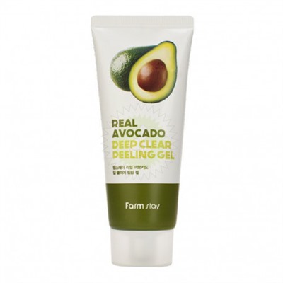 Farm Stay Пилинг-гель с экстрактом авокадо Real Avocado Deep Clear Peeling Gel, 100 мл