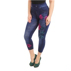 Леггинсы женские имитация под джинсы арт. 882079