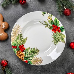 Тарелка суповая «Рождество», d=20 см