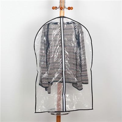 Чехол для одежды 60×95 см, PE, прозрачный