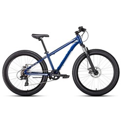 Велосипед 24" Forward Bizon mini, 2021, цвет синий, размер рамы 13"