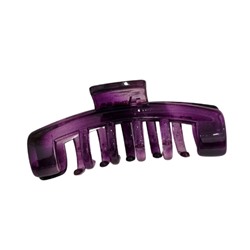 Заколка-краб для волос цвет фиолетовый