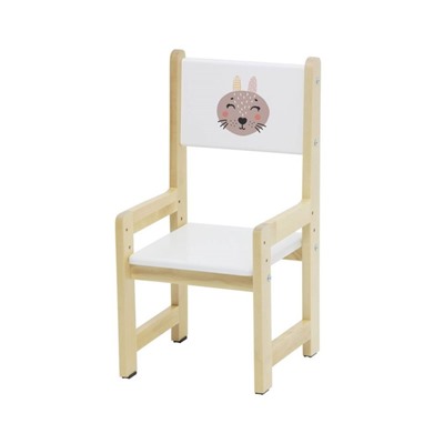 Комплект растущей детской мебели Polini kids Eco 400 SM «Смайл», 68 х 55 см, цвет белый