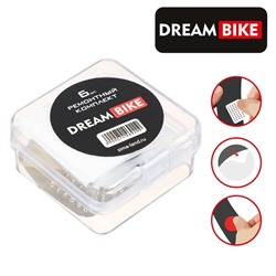 Аптечка велосипедная Dream Bike 6 заплаток. самоклейка. пластиковый бокс