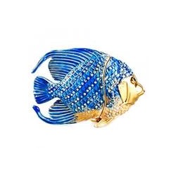 Шкатулка для ювелирных украшений "Рыбка" 9х6,5см SH