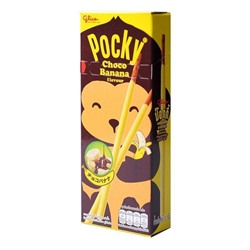Палочки Pocky "Банан в шоколаде" Glico,25 г./упак., 120 упак./ко (Таиланд)  арт. 818703