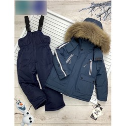 Костюм детский зимний: куртка и полукомбинезон арт. 886748