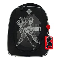 Рюкзак каркасный, Grizzly RAf-192, 39 х 30 х 18 см, с картхолдер, «Хоккей»