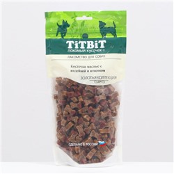 Лакомство TitBit "Косточки мясные" для собак, с индейкой и ягненком, 370 г