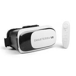 3D очки SMARTERRA VR, BT- контроллер для смартфонов, бело/черные