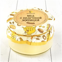 Крем-мёд с кедровой живицей "Русский стиль" 230 гр.