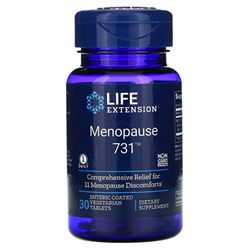 Life Extension, Menopause 731, 30 Enteric Coated Vegetarian Tablets