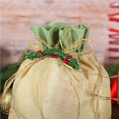 Мешок для подарков, на завязках, 30 × 40 см