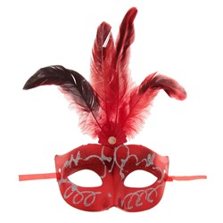 Карнавальная маска «Сияние», с перьями, цвета МИКС
