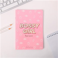 Тетрадь софт тач А5, 40 листов Bossy Girl