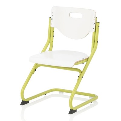Стул ортопедический Chair Plus, 470х620х470, Белый/Зеленый