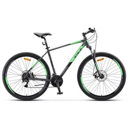 Велосипед 29" Stels Navigator-920 MD, V010, цвет антрацитовый/зелёный, размер рамы 18,5"