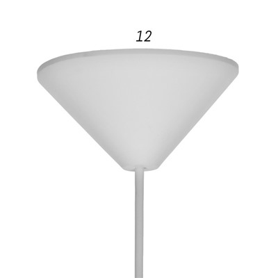 Светильник "Елена" 1 лампа E27 60 Вт молочный ( рис.МИКС)
