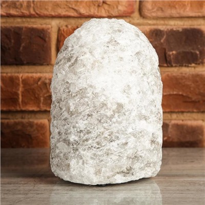 Соляная лампа "Феерия Гора большая", цельный кристалл, 20 см, 4-5 кг