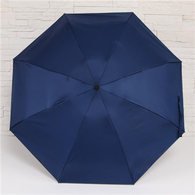 Зонт механический «Однотонный», мини, 5 сложений, 8 спиц, R = 46 см, цвет МИКС