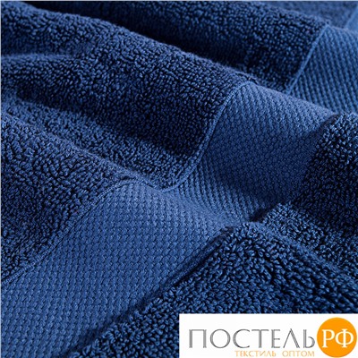 Набор 2 полотенца William Roberts Aberdeen, Majesty Blue (Темно-синий/Синий) 70х140 см