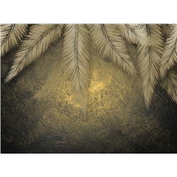 3D Фотообои «Пальмы на закате»