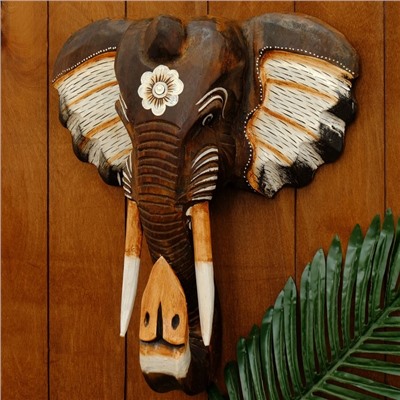 Сувенир дерево "Голова слона" 40 см