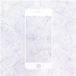 Защитное стекло Mobius для Apple iPhone 6/6S 3D Full Cover (White)