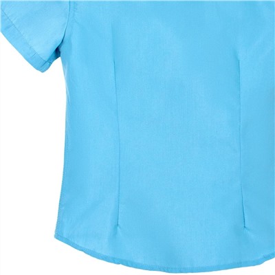 Рубашка Platin Azure Slim Fit короткий рукав для мальчика