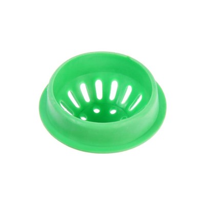 Сеточка сменная "Симтек", d=45 мм, для ванны и раковины, в блистере, зеленая