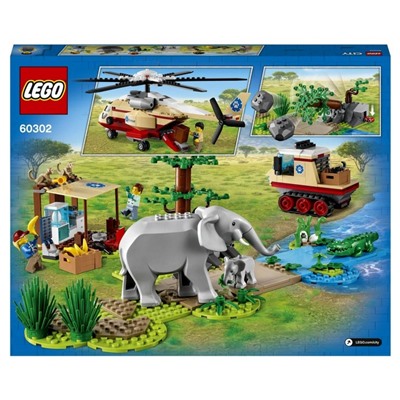 Конструктор LEGO «Операция по спасению зверей»