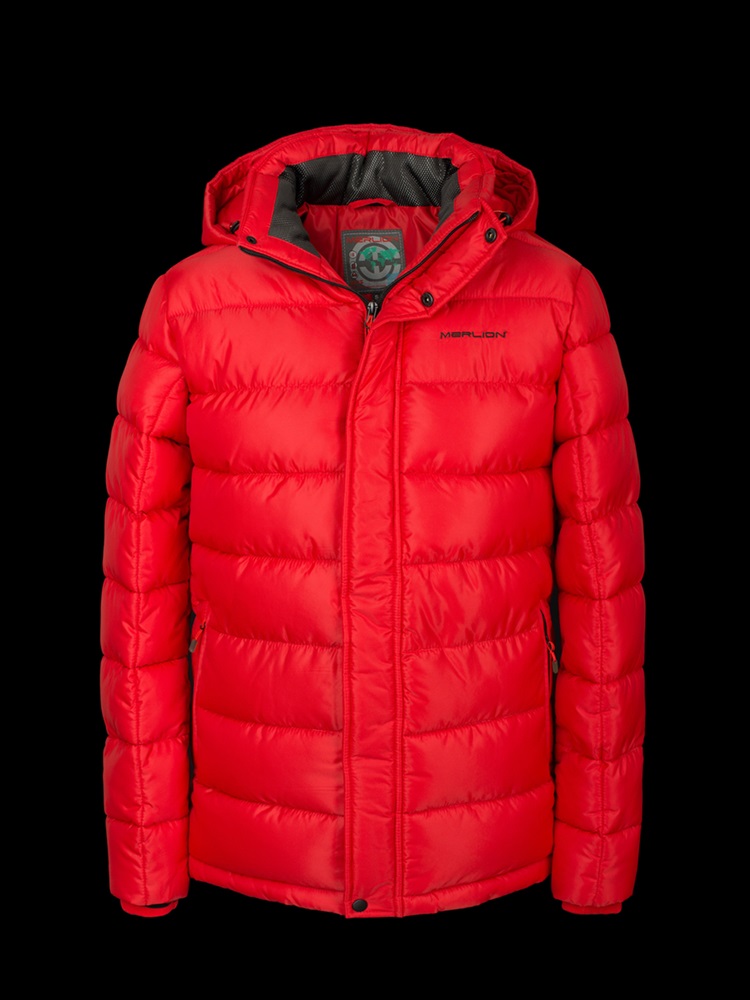 Куртка мужская зимняя красная