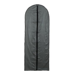 Чехол для одежды Доляна, 60×160 см, плотный, PEVA, цвет серый