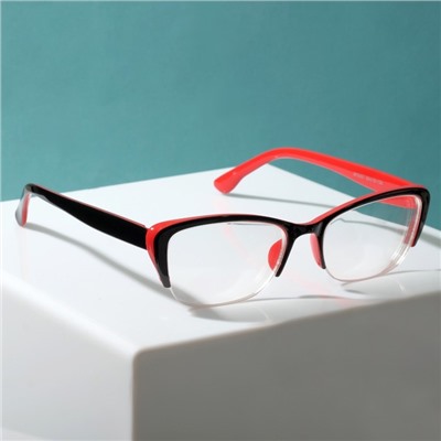 Готовые очки Восток 0057 , цвет чёрно-красный  (+0.50)