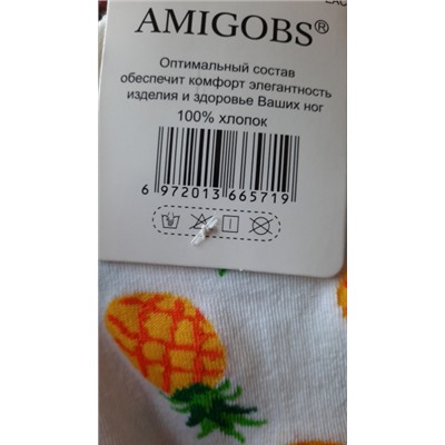 Носки низкие фрукты SMIGOBS Y-12
