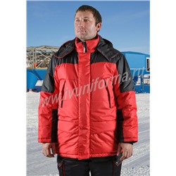 Куртка рабочая зимняя мужская "Союз" (красная) оптом