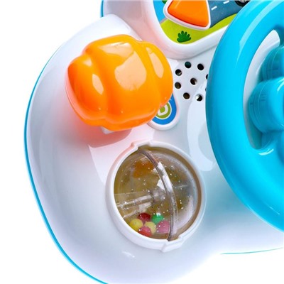 Развивающая игрушка «Весёлый руль», со световыми и звуковыми эффектами, МИКС