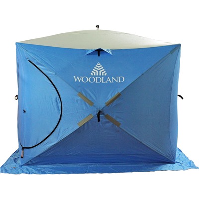 Зимняя палатка куб Woodland Ice Fish Double двухслойная