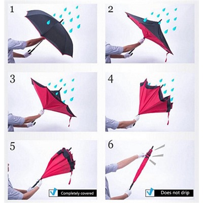 Зонт наоборот