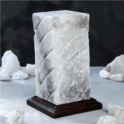 Соляная лампа "Элегант", цельный кристалл, 19.5 см, 3 кг